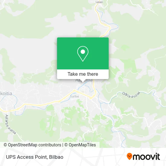 mapa Ups Access Point