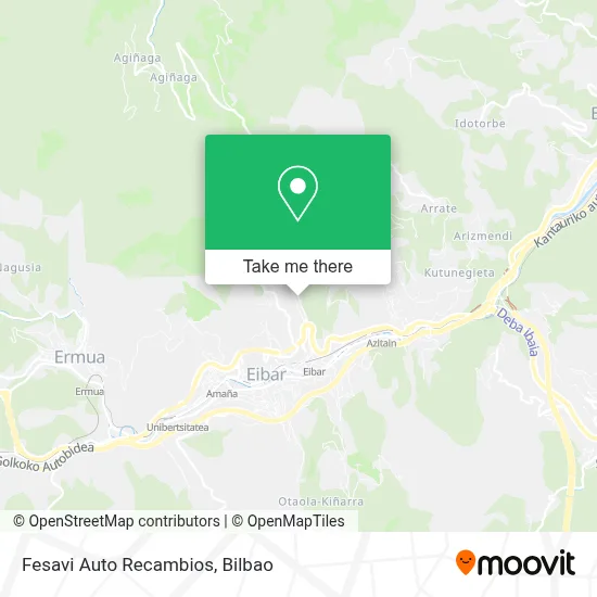 Fesavi Auto Recambios map
