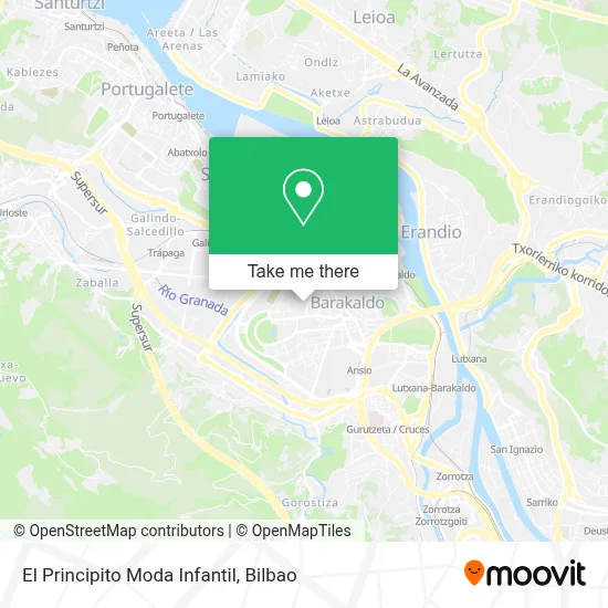 El Principito Moda Infantil map