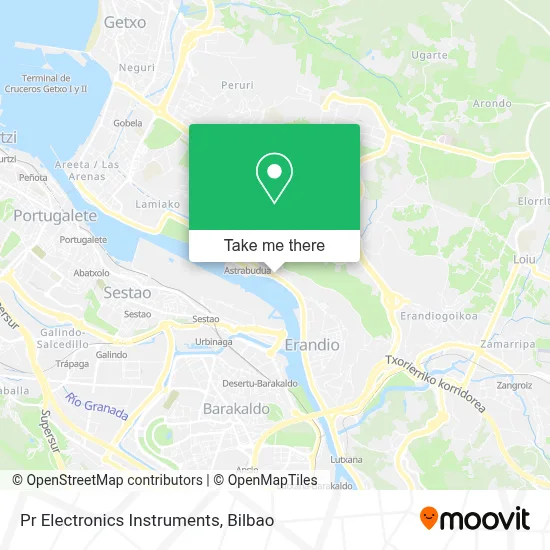 Pr Electronics Instruments map
