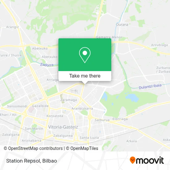 Station Repsol map