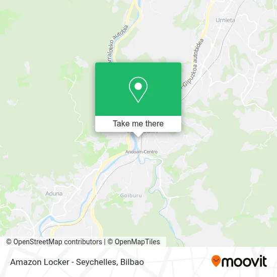 Amazon Locker - Seychelles map