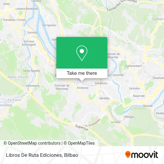 Libros De Ruta Ediciones map