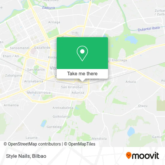 Style Nails map