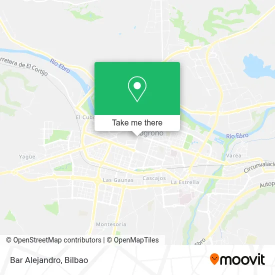 Bar Alejandro map