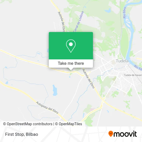First Stop map