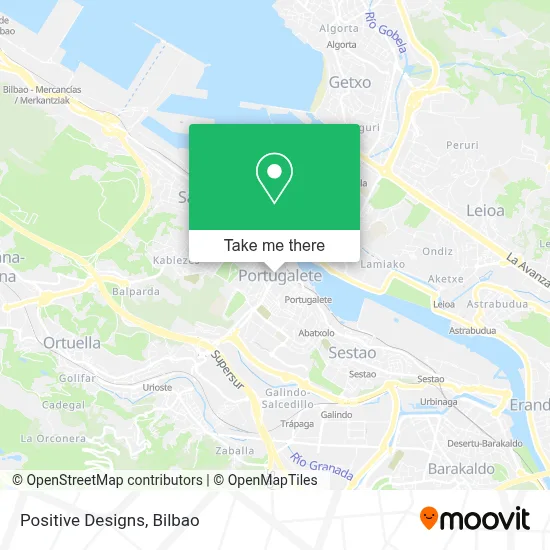 Positive Designs map