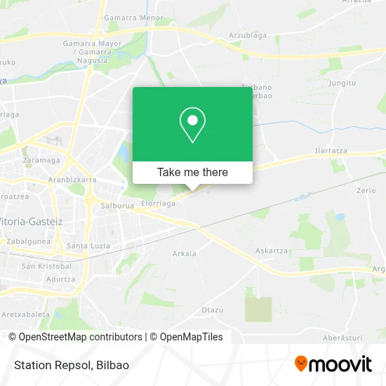 Station Repsol map