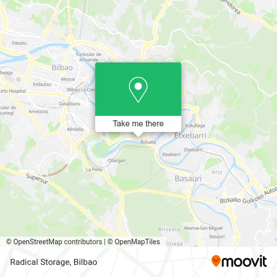 Radical Storage map