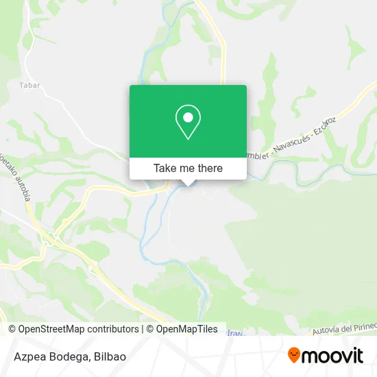 Azpea Bodega map
