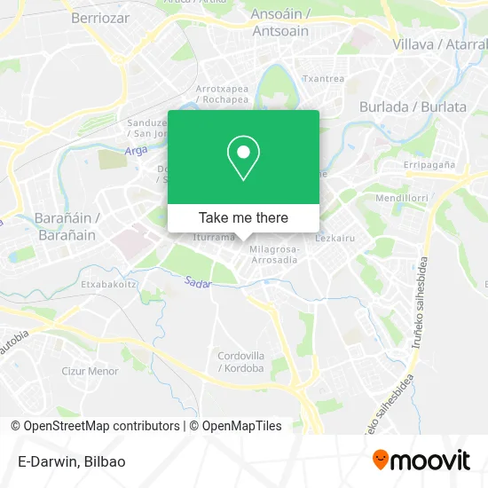 E-Darwin map