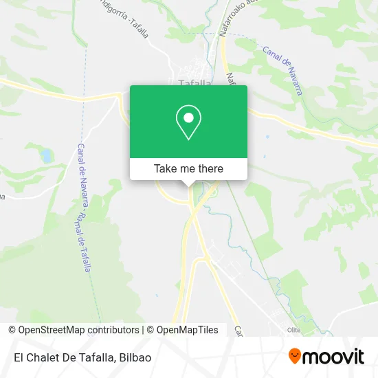 El Chalet De Tafalla map