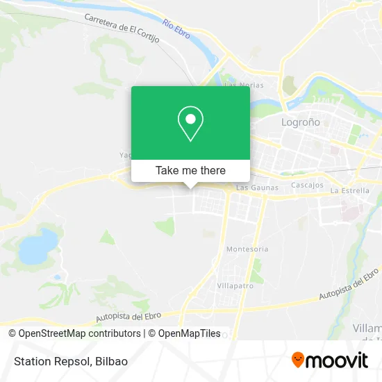 Station Repsol map