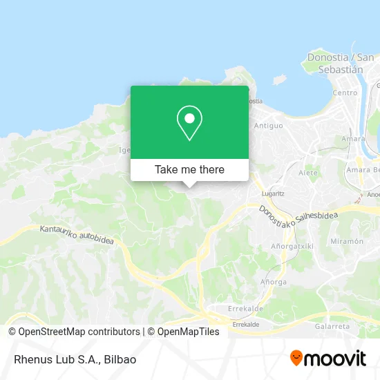 Rhenus Lub S.A. map
