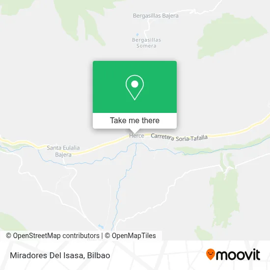 Miradores Del Isasa map