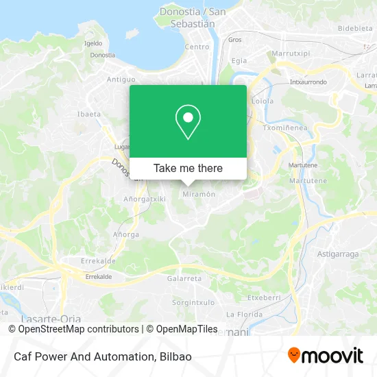 Caf Power And Automation map