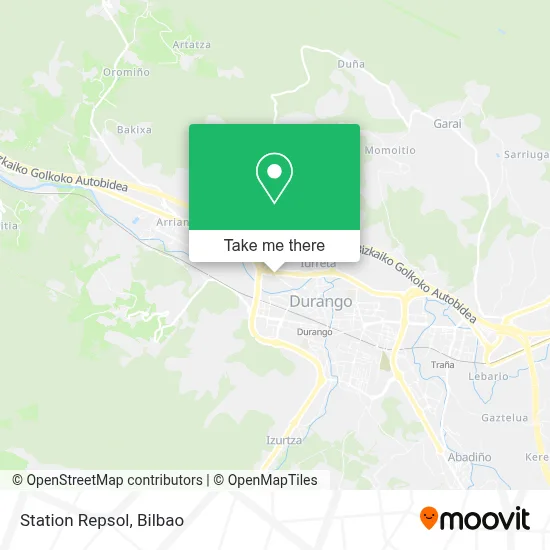 Station Repsol map