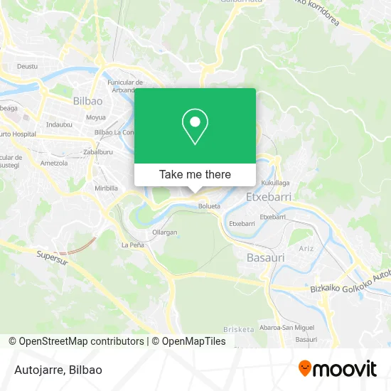 Autojarre map