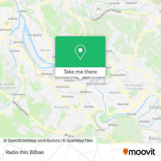 Radio rhin map