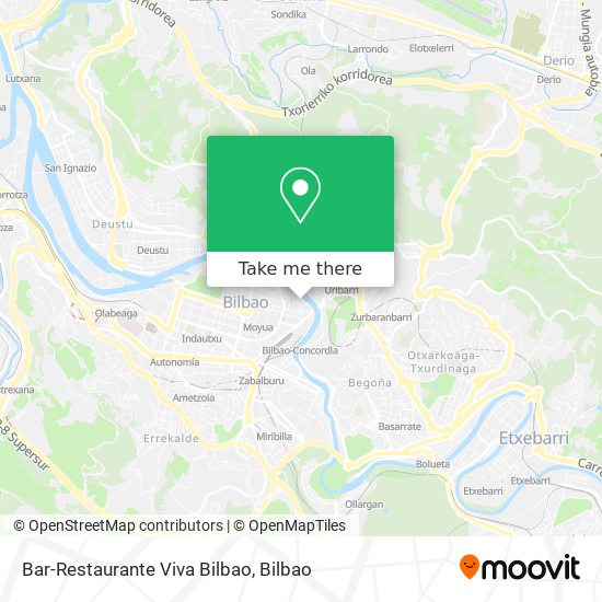 Bar-Restaurante Viva Bilbao map