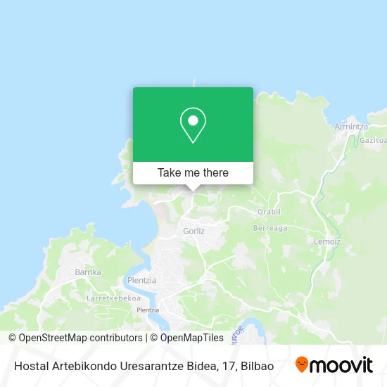 Hostal Artebikondo Uresarantze Bidea, 17 map