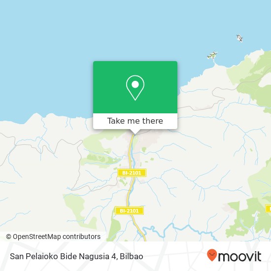 mapa San Pelaioko Bide Nagusia 4