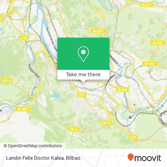 Landin Felix Doctor Kalea map