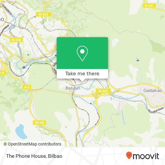 The Phone House map