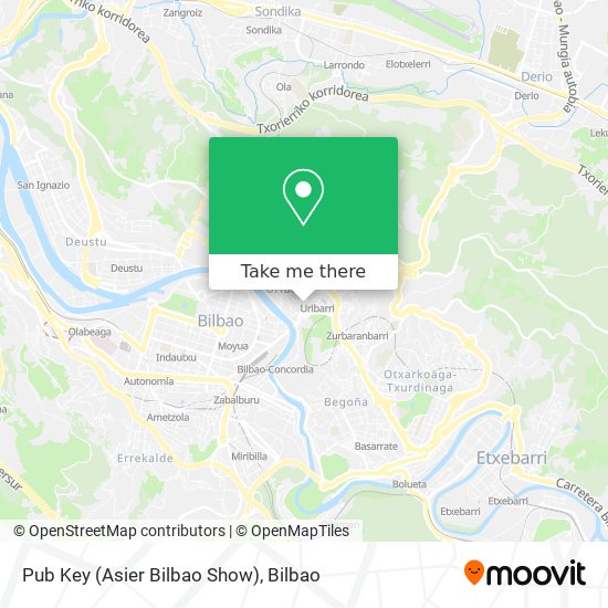 Pub Key (Asier Bilbao Show) map