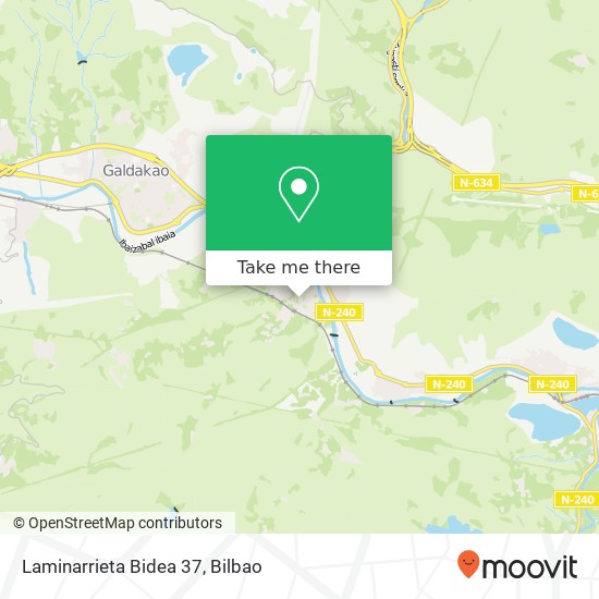 Laminarrieta Bidea 37 map