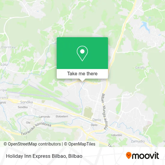 Holiday Inn Express Bilbao map