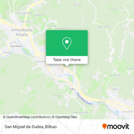 mapa San Miguel de Dudea