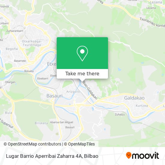 mapa Lugar Barrio Aperribai Zaharra 4A