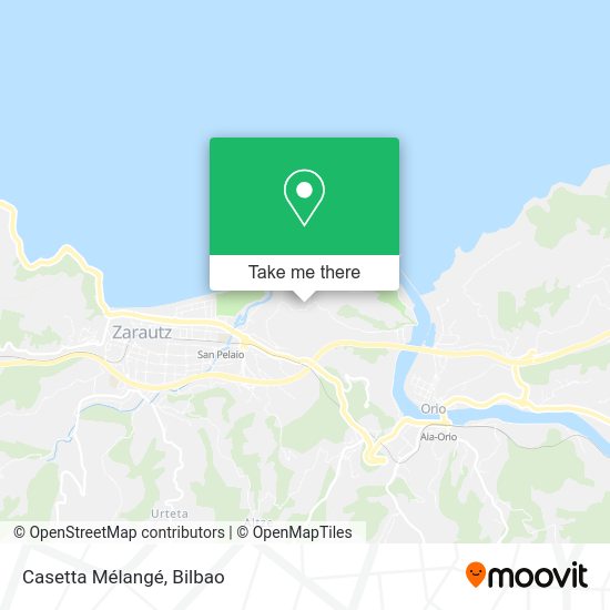 Casetta Mélangé map