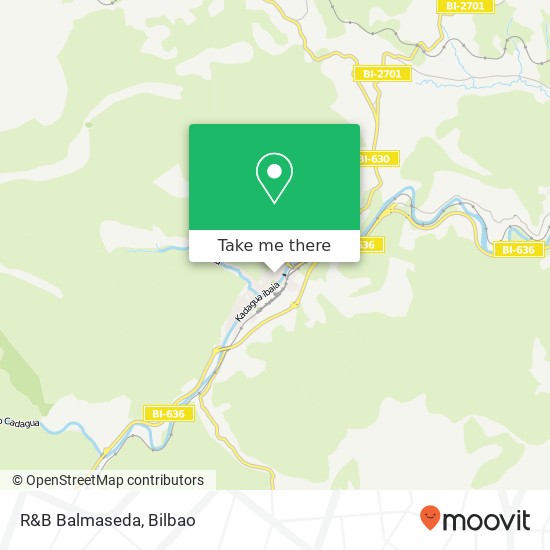 R&B Balmaseda map