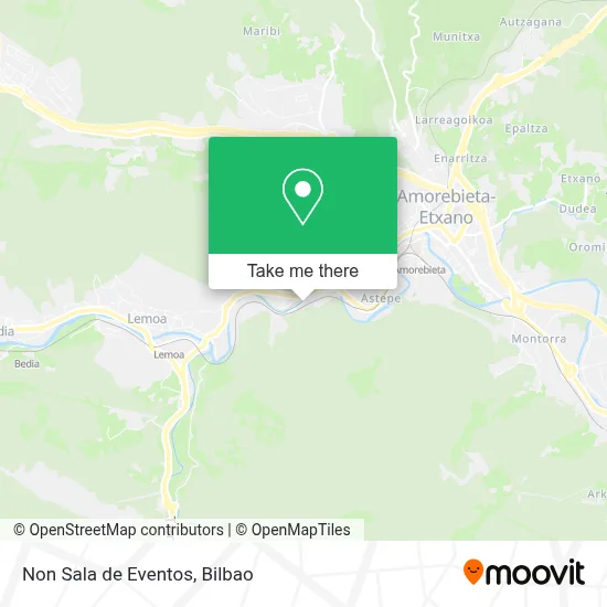 Non Sala de Eventos map