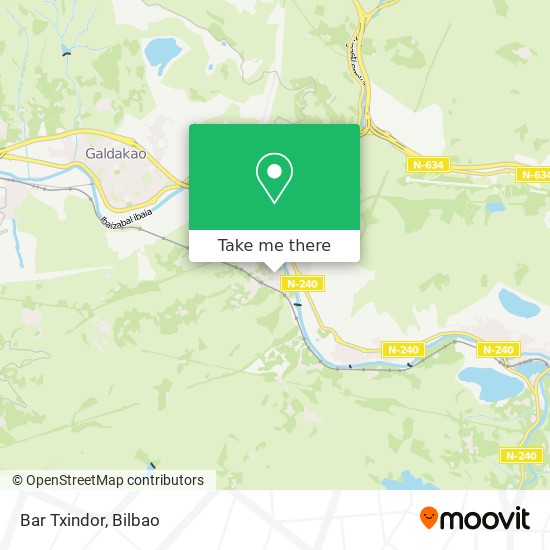 Bar Txindor map