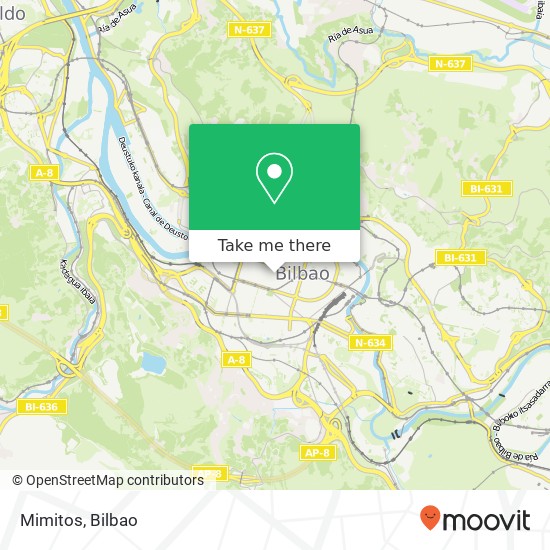 Mimitos, Plaza de Emilio Campuzano, 2 48011 Bilbao map