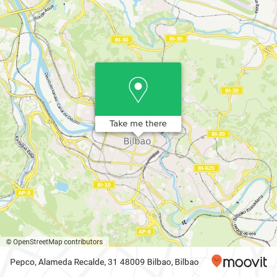 Pepco, Alameda Recalde, 31 48009 Bilbao map