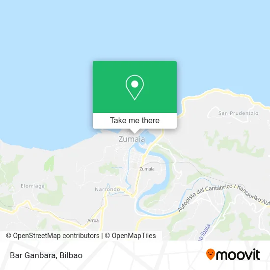 Bar Ganbara map
