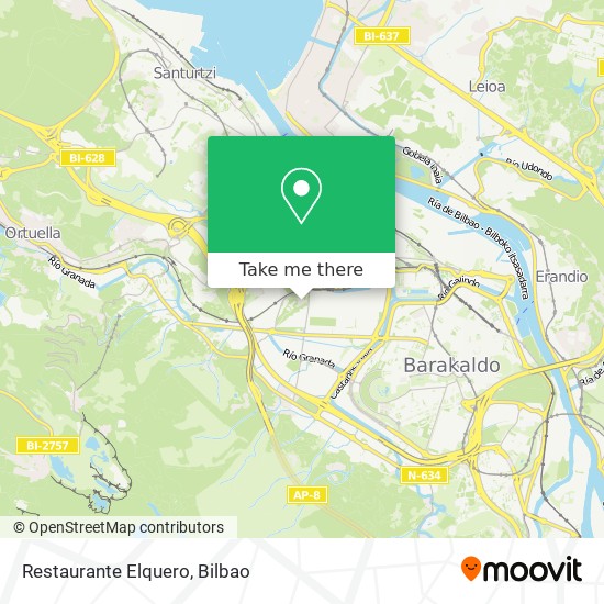 Restaurante Elquero map