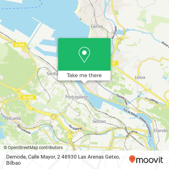 Demode, Calle Mayor, 2 48930 Las Arenas Getxo map