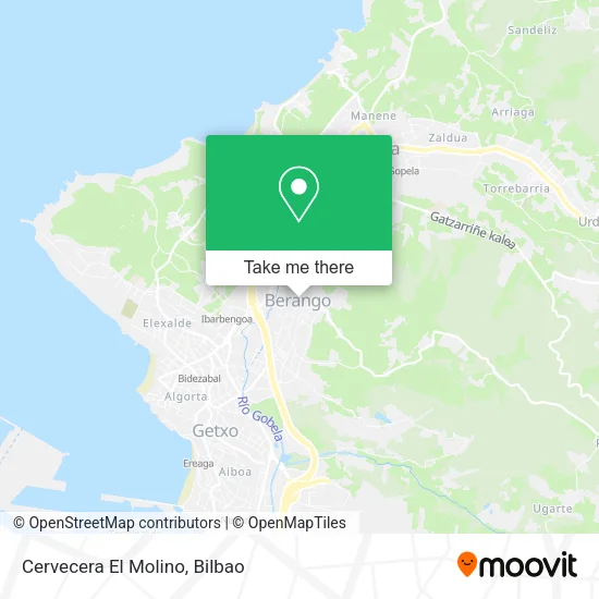 Cervecera El Molino map