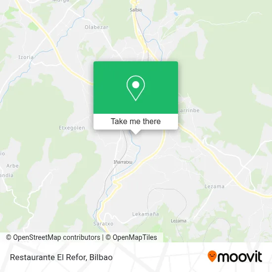 Restaurante El Refor map