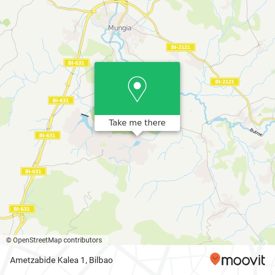 Ametzabide Kalea 1 map