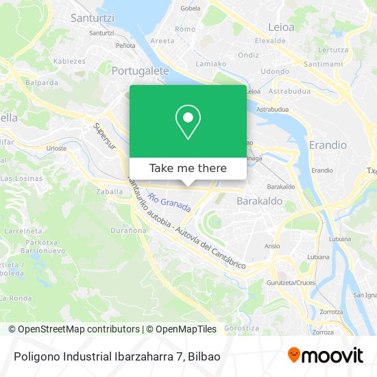 Poligono Industrial Ibarzaharra 7 map