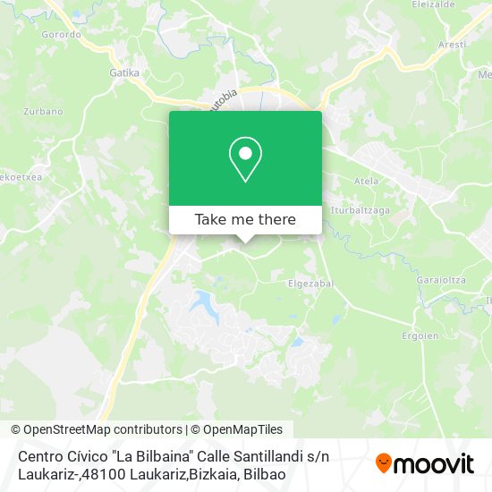Centro Cívico "La Bilbaina" Calle Santillandi s / n Laukariz-,48100 Laukariz,Bizkaia map