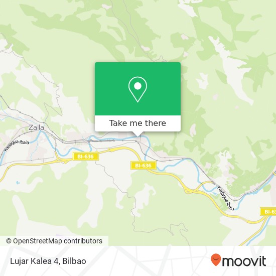 mapa Lujar Kalea 4