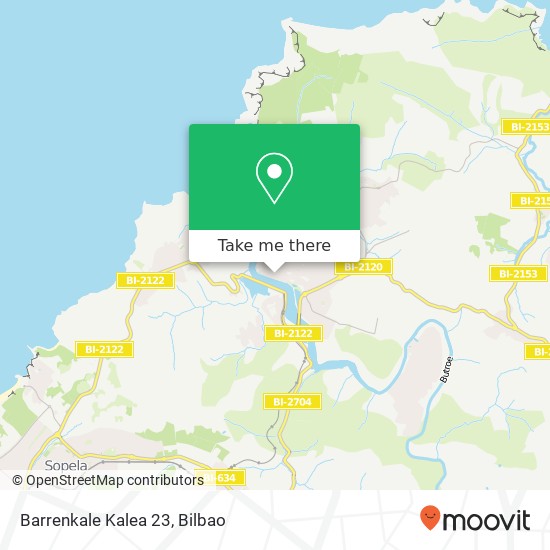 Barrenkale Kalea 23 map