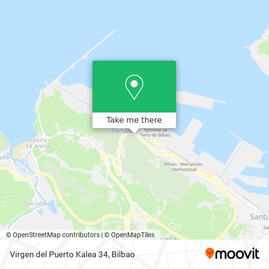Virgen del Puerto Kalea 34 map